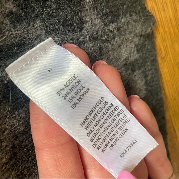 Cynthia Rowley Mohair Blend Cardigan - Picture 4 of 5